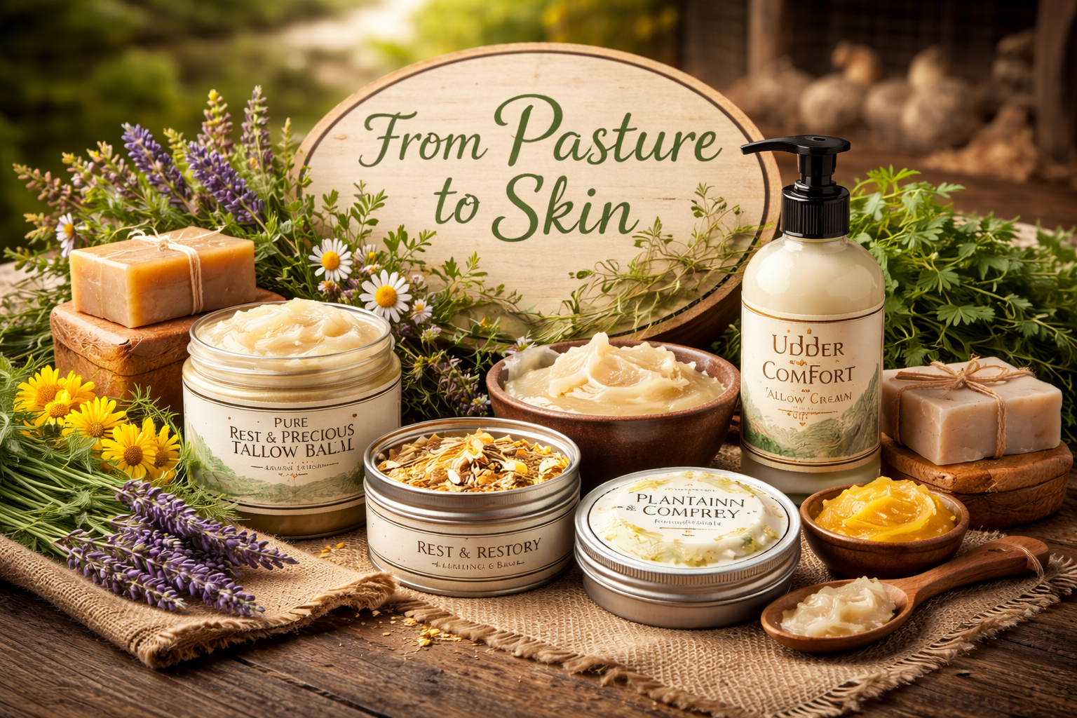 From Pasture to Skin