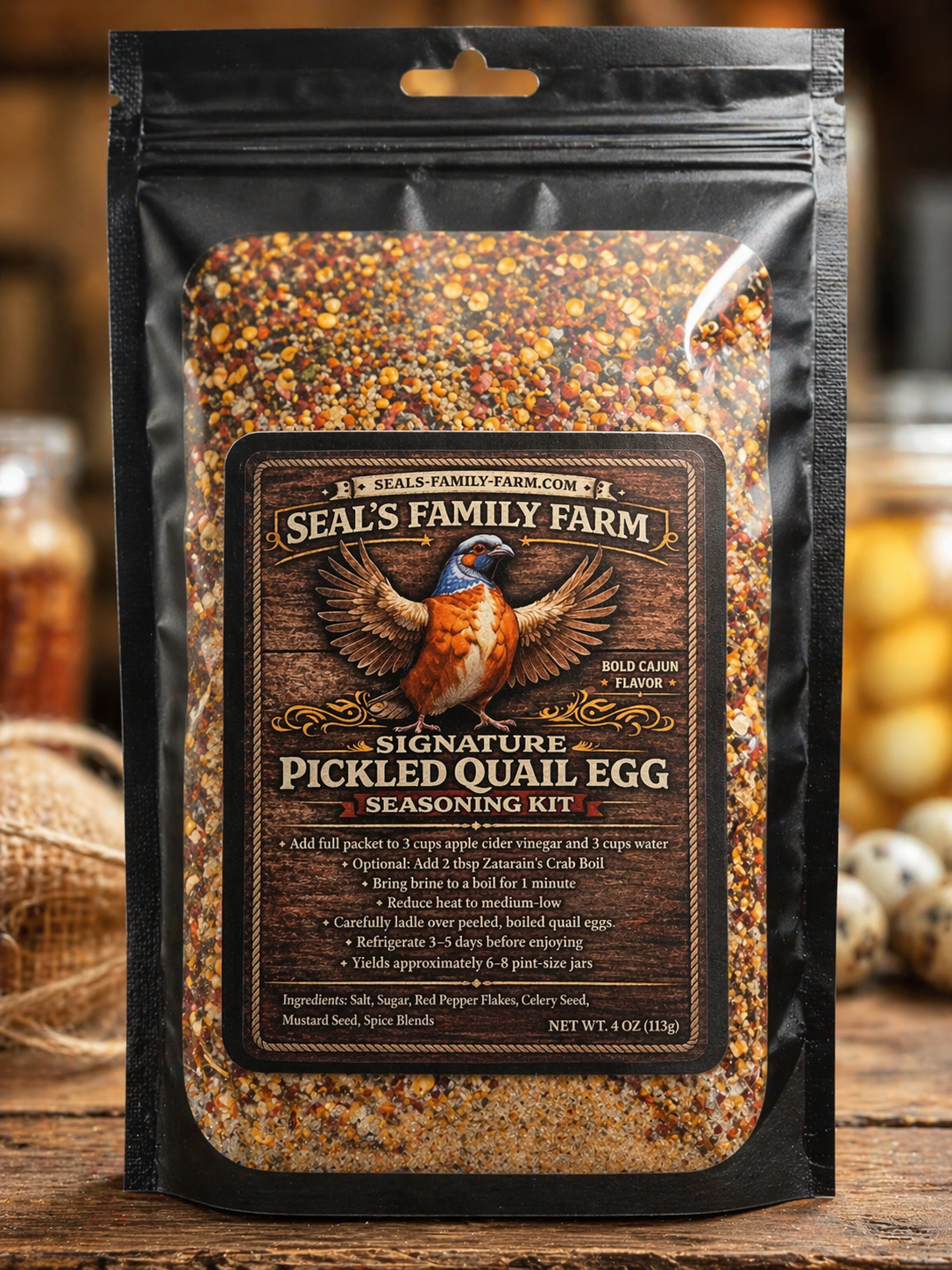 Signature Picked Quail Egg Seasoning Kit