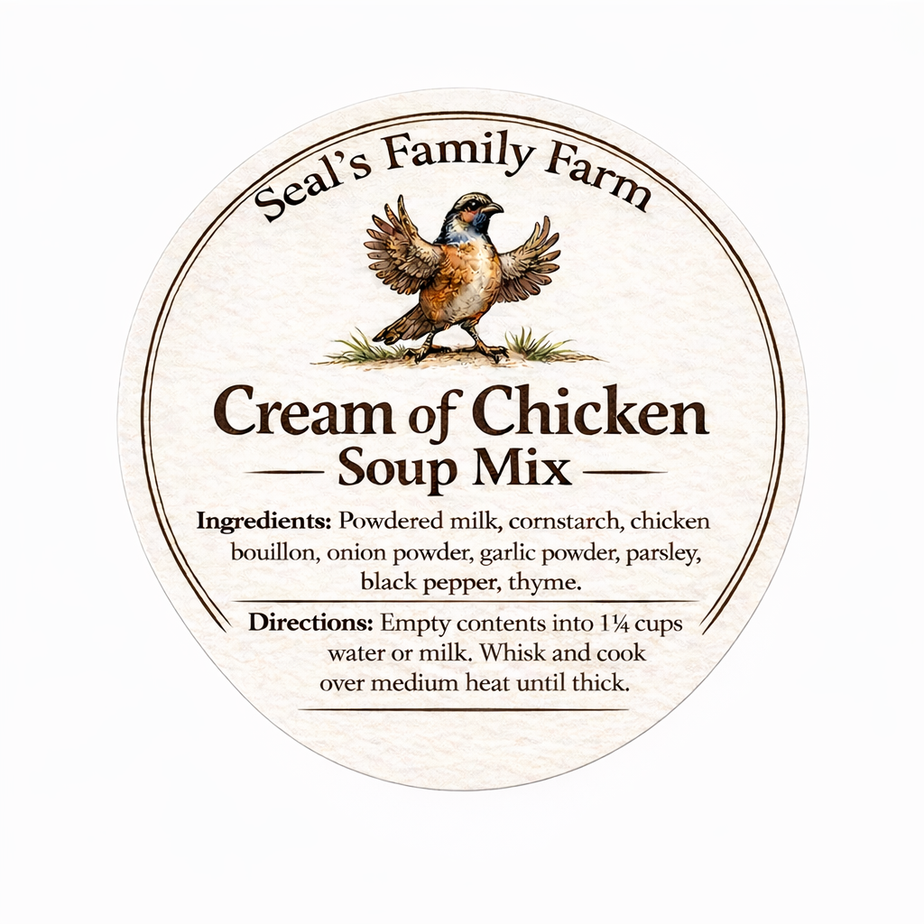 Cream of Chicken Dry Soup Mix