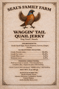 Waggin' Tail Quail Jerky
